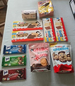 Schokolade Ferrero Kinderschokolade kinderini nutella Amicelli Wanner Kekse - Bild 1 von 7