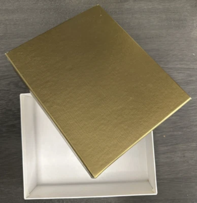 REBOXX Model Train Boxes 10" X 8" X 2-5/8" Inside Dimensions - GOLD Empty Box - Image 1 of 4