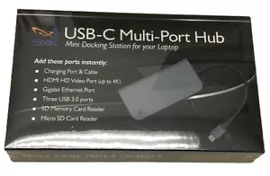 SMK-Link USB C Hub Multi-Port Hub Mini Docking Station VP6920 Brand New, Sealed - Picture 1 of 1