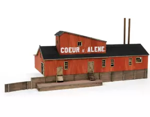 Kit de corte láser a escala HO Banta Modelworks COEUR D'ALENE MINE artículo #2033 - Imagen 1 de 1
