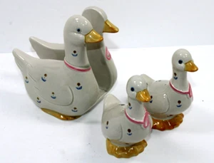 De colección - OTAGIRI GANSO/GANSO SAL PIMIENTA AGITADOR Y SERVILLETERO JAPÓN - Imagen 1 de 9