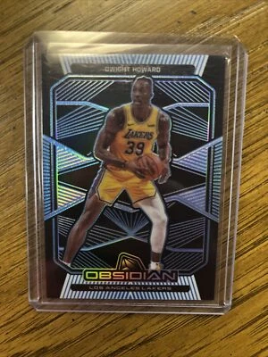 DWIGHT HOWARD 2019-20 OBSIDIAN ELECTRIC ETCH BLUE #85 LOS ANGKES LAKERS #06/16 - Image 1 of 2