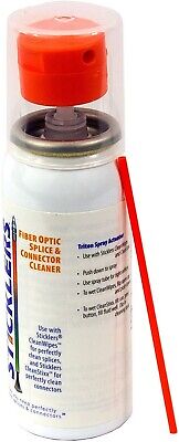 Sticklers Fiber Optic Splice And Connector Cleaner, 3 Oz • 10$