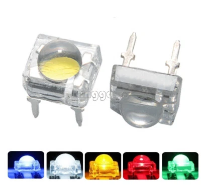 5mm F5 Piranha LED Green Red Yellow Blue White Round Head Super Bright Light - Bild 1 von 4