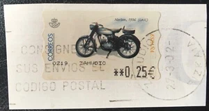 Spain 2002, Historic Motorcycles, NARCLA 125cc., Mi AT78, Edif T57, ATM, Used - Picture 1 of 1