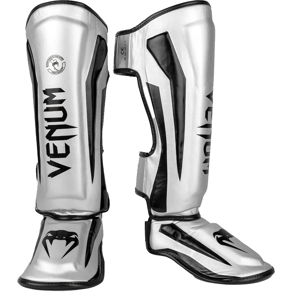 Espinilleras protectoras profesionales Venum Elite Foto 1 de 1