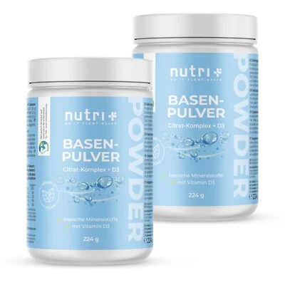 Basenpulver Citrat-Komplex mit Vitamin D + Zink - hochdosiertes Säurebasenpulver - Bild 1 von 4