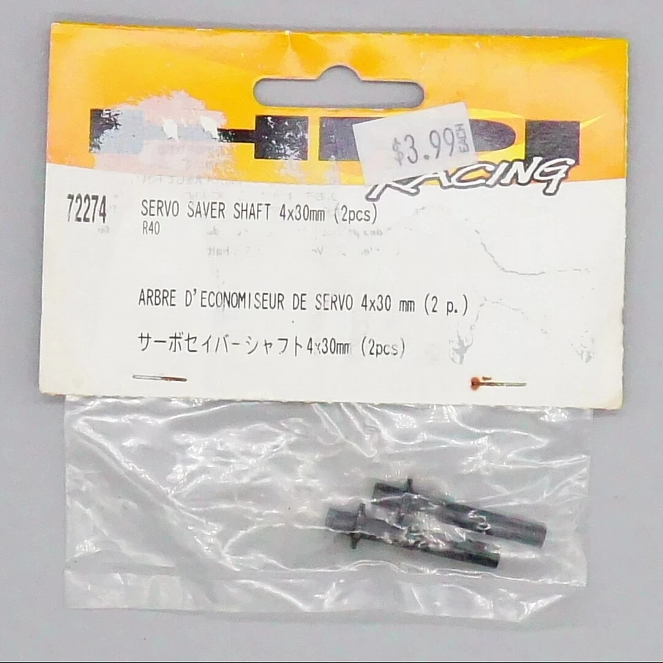 #72274 HPI R40 SERVO SAVER SHAFT 4x30mm (2pc) HPI72274 HPI NITRO R40 / R40 HARA - Image 1 of 1