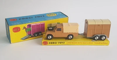 Corgi Toys No. GS 2, Land-Rover & 'Rices' Pony Trailer, - Superb NM Condition. - Image 1 of 4