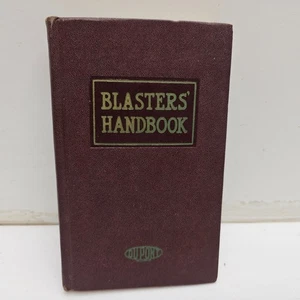 DuPont Blasters' Handbook 1949 12th Edition Vintage Explosives Manual Hardcover - Picture 1 of 7