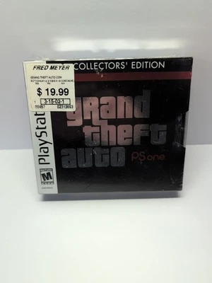 Grand Theft Auto Collectors Edition GTA Brand New  Sealed! PlayStation 1 PS1 HTF - Image 1 of 4