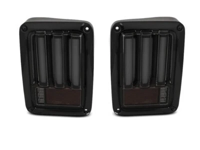 LED LUCI POSTERIORI per Chrysler Jeep Wrangler 2007-2017 2018 VR-737 fumo Nero Foto 1 de 1