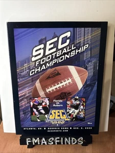 E3 2000 SEC Championship Game FLORIDA vs AUBURN Football Program  - Picture 1 of 2