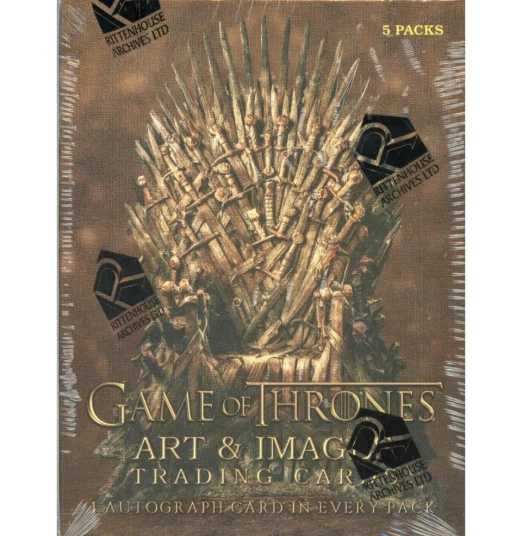2023 Rittenhouse Game of Thrones Art & Images Trading Card Box (5 autos) P1