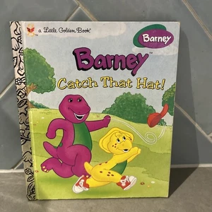 1998 Little Golden Book BARNEY SHARING IS CARING c1997 - Picture 1 of 7