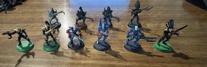 Warhammer 40k Drukhari Kabalite Warriors 10x models built 6/10 painted - Picture 1 of 1