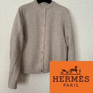 Cárdigan conjunto cachemir HERMES F/S de Japón - Imagen 1 de 16