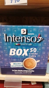 intenso  intenso caffe 50 cialde caffe dek  8022180003970 - Foto 1 di 1