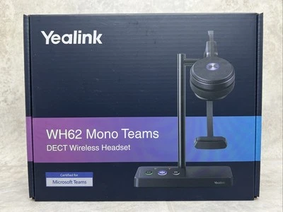 Yealink WH62 Essential DECT Mono Wireless Headset, Teams 1308000C - Image 1 of 4