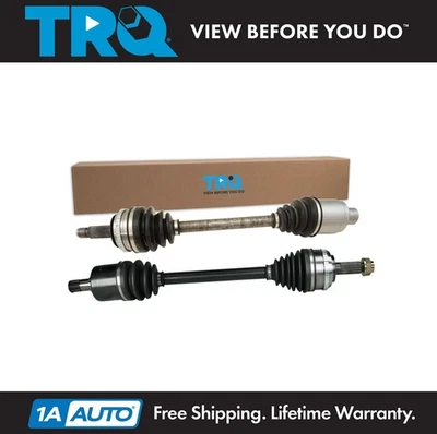 TRQ Front CV Axle Shaft Set For 2001-2002 Acura MDX 2003-2004 Honda Pilot - Image 1 of 4