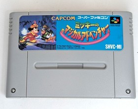 Mickey no Magical Adventure lot Nintendo Super Famicom SFC *Us Seller* EBA-D8