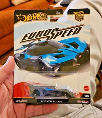 # 1/64 HOT WHEELS PREMIUM - BUGATTI BOLIDE serie EURO SPEED # - Immagine 1 di 2
