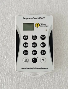 Turning Technologies Scheda di Risposta RF LCD RCRF-03 Clicker Ricambio - Foto 1 di 6