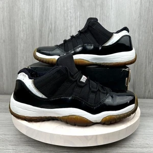 Nike Air Jordan 11 Retro Low Infrared 23 Black Cement GS Sneaker 5.5Y 528896-023 - Picture 1 of 10