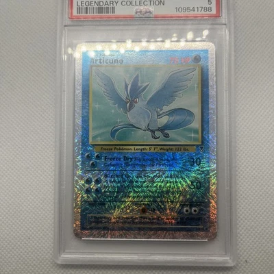 Pokemon 2002 Articuno 2/110 Legendary Collection Reverse Foil PSA 5 - Image 1 of 4