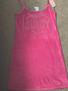 Camisola/camisón Juicy Couture mediano estrás ROSA material terciopelo nuevo con etiquetas - Imagen 1 de 5