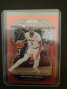 2020-21 Prizm Anthony Davis Ruby Wave - Picture 1 of 2