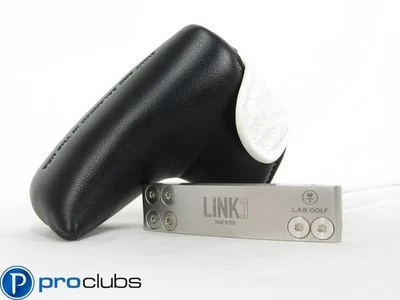 LAB GOLF LINK.1 (68* LIE) PUTTER 35" ACCRA WHITE SHAFT w/ HEADCOVER #451717 - Image 1 of 4