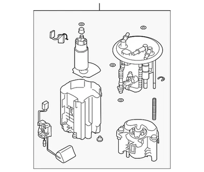 Conjunto de bomba de combustible original Subaru 42021AG040 Foto 1 de 2