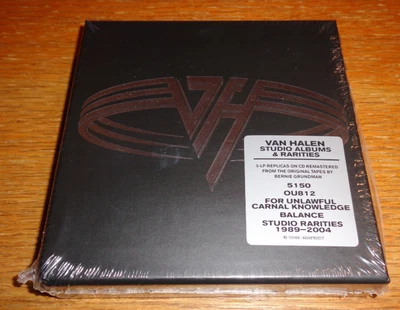 EMPTY BOX ONLY from the Van Halen CD Box Set Sammy Hagar NO CDs - Image 1 of 4