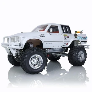 USED P407 1:10 RC Racing Crawler Pickup 4*4 Rally Car KIT Model Chassis Gearbox - Picture 1 of 12