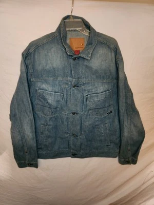 Mens Guess Premium Lightweight Denim Jean Jacket Sz XLarge - Image 1 of 4