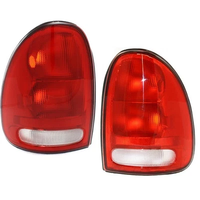 Tail Light Set For 1996-00 Dodge Caravan Durango Plymouth Voyager Town & Country - Image 1 of 4