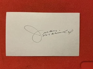 Juan Marichal 🔥🔥San Francisco Giants 🔥🔥HOF 1983🔥🔥Autograph 🔥🔥 - Picture 1 of 1