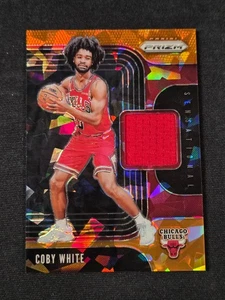 2019-20 Panini Prizm - Muestras sensacionales Coby White #SS-CWT Orange Ice Prizm - Imagen 1 de 2