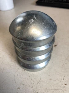 4 - Fulton 100235JDRC Metal Axel Grease Caps - Picture 1 of 2