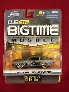 Jada Toys Dub City Bigtime Muscle 2005 67 Shelby GT 500 New Sealed - Picture 1 of 6