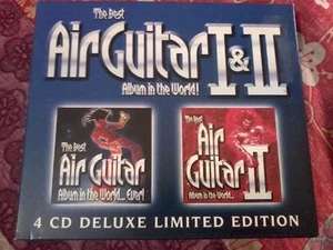 THE BEST AIR GUITAR ALBUM IN THE WORLD 1 & 2 (4 CD) Deluxe Limited POST FREE - Picture 1 of 2