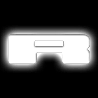 ORACLE Lighting Universal Illuminated LED Letter Badges - Matte White Surface Fi - Image 1 of 4