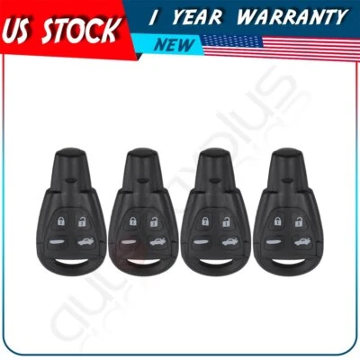 4 piezas llave remota 315 MHz PCF7946AT 4B para SAAB 9-3 9-5 2003-2009 FCC: LTQSAAM433TX Foto 1 de 4