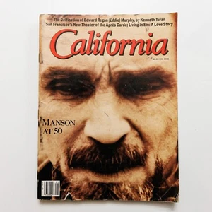 Vintage California Magazine May 1985 Charles Manson - Picture 1 of 10