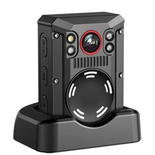 4K WiFi Body Camera 128G 3500mAh Dash Camera 11 Hours Audio Video Recording GPS