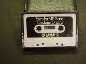 Yamaha MR Series Electone Organ- Cassette - Play Tested