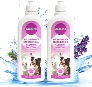 Multi-Surface Floor Cleaning Solution Lavender Scent, Household Floor Cleaner Ca - Picture 1 of 6