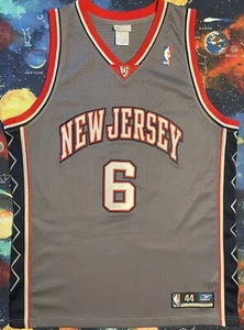 Vintage Reebok NBA New Jersey Nets Kenyon Martin Basketball Jersey - Picture 1 of 8