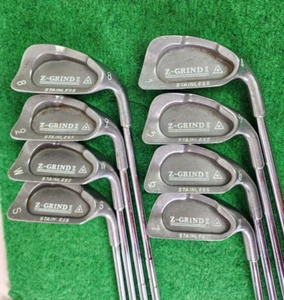 Z-Grind II Stainless Iron Set 4-9 W SW (8 Clubs) RH R/S Flex TT Lite Steel - Picture 1 of 22